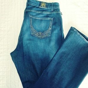 Rock Republic Boot Cut Embelished Booty Jeans